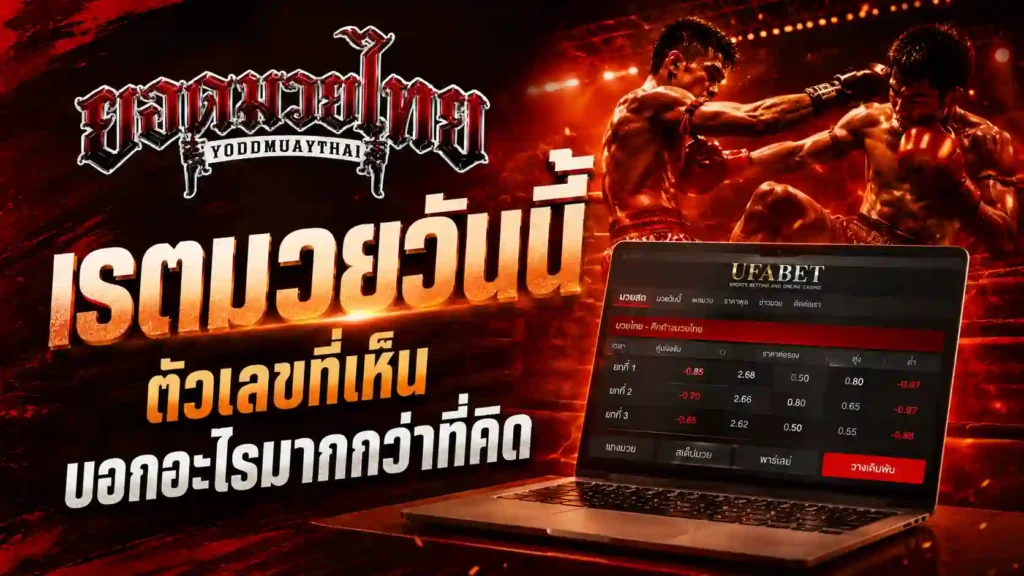 เรตมวยวันนี้ ตัวเลขที่เห็นบอกอะไรมากกว่าที่คิด
