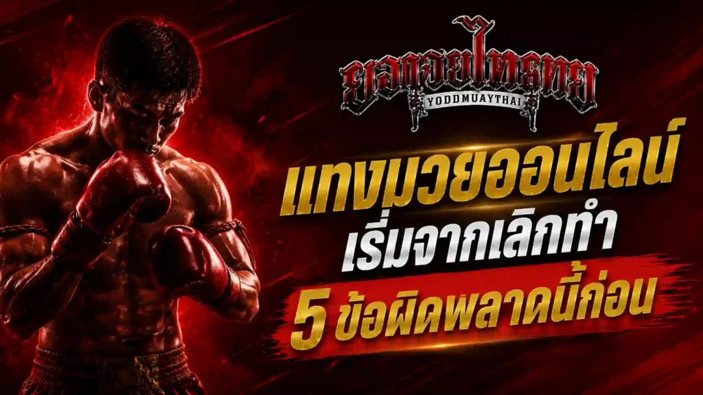 แทงมวย แทงมวยออนไลน์ มือใหม่