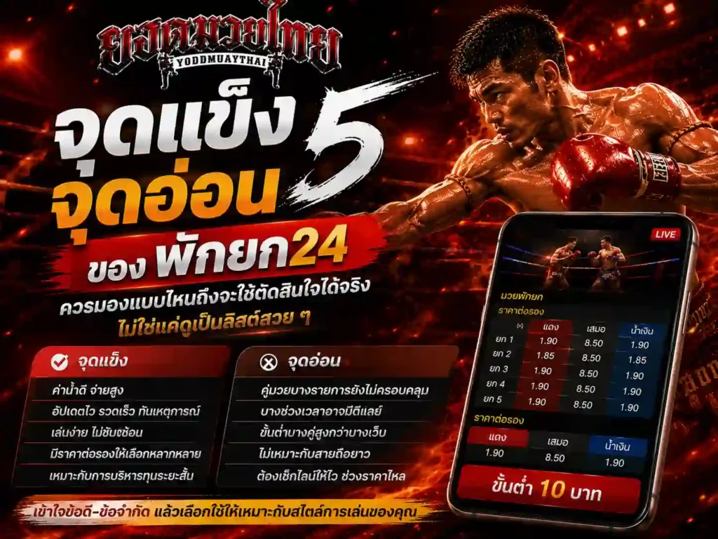 ข้อดี-ข้อเสียของ พักยก24 ควรถูกมองแบบไหน